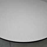 Round Formica table 1970
