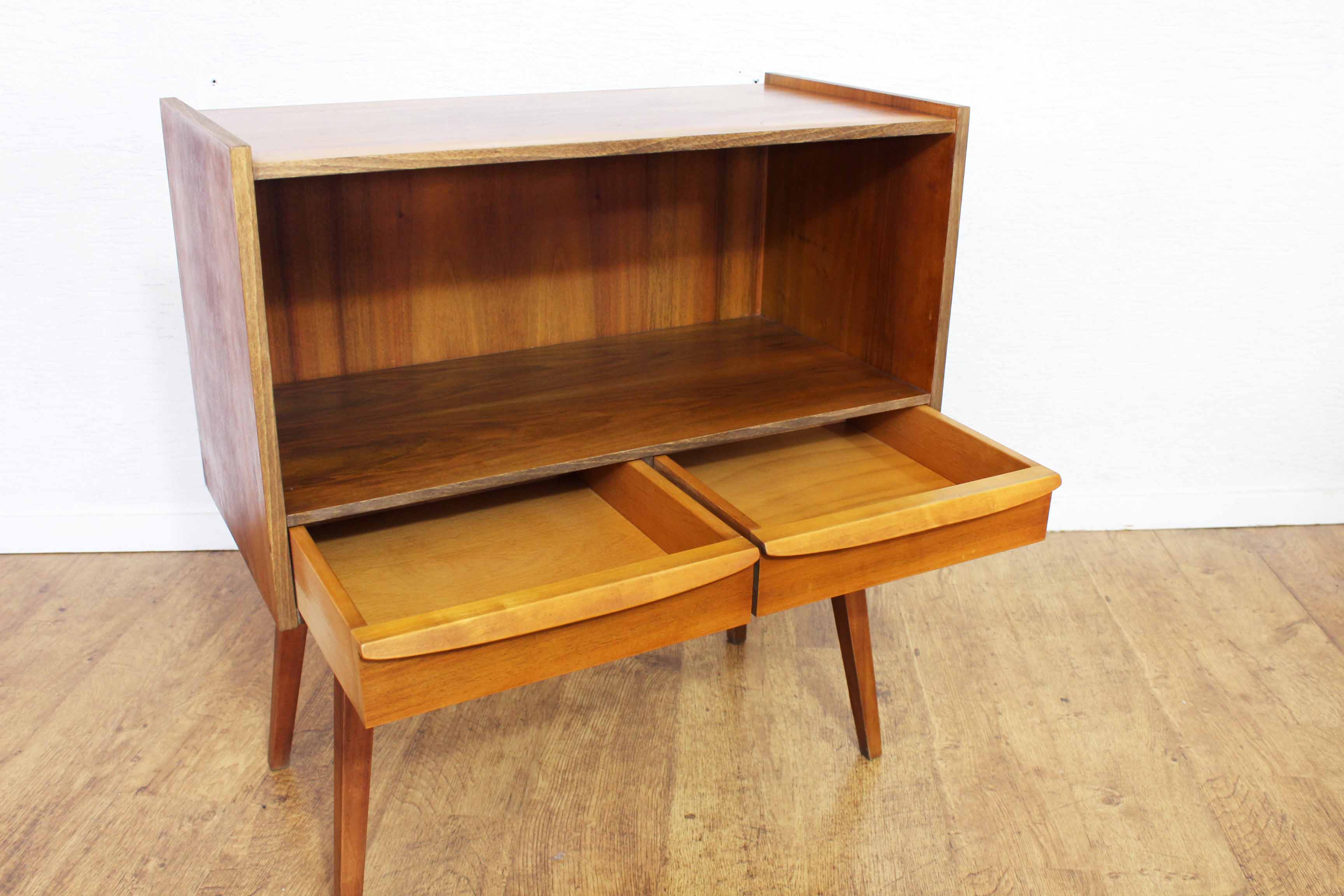 Scandinavian design compass foot storage furniture