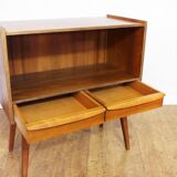 Scandinavian design compass foot storage furniture