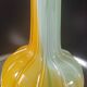Large blown glass vase, artistic glassware from the 1970s.