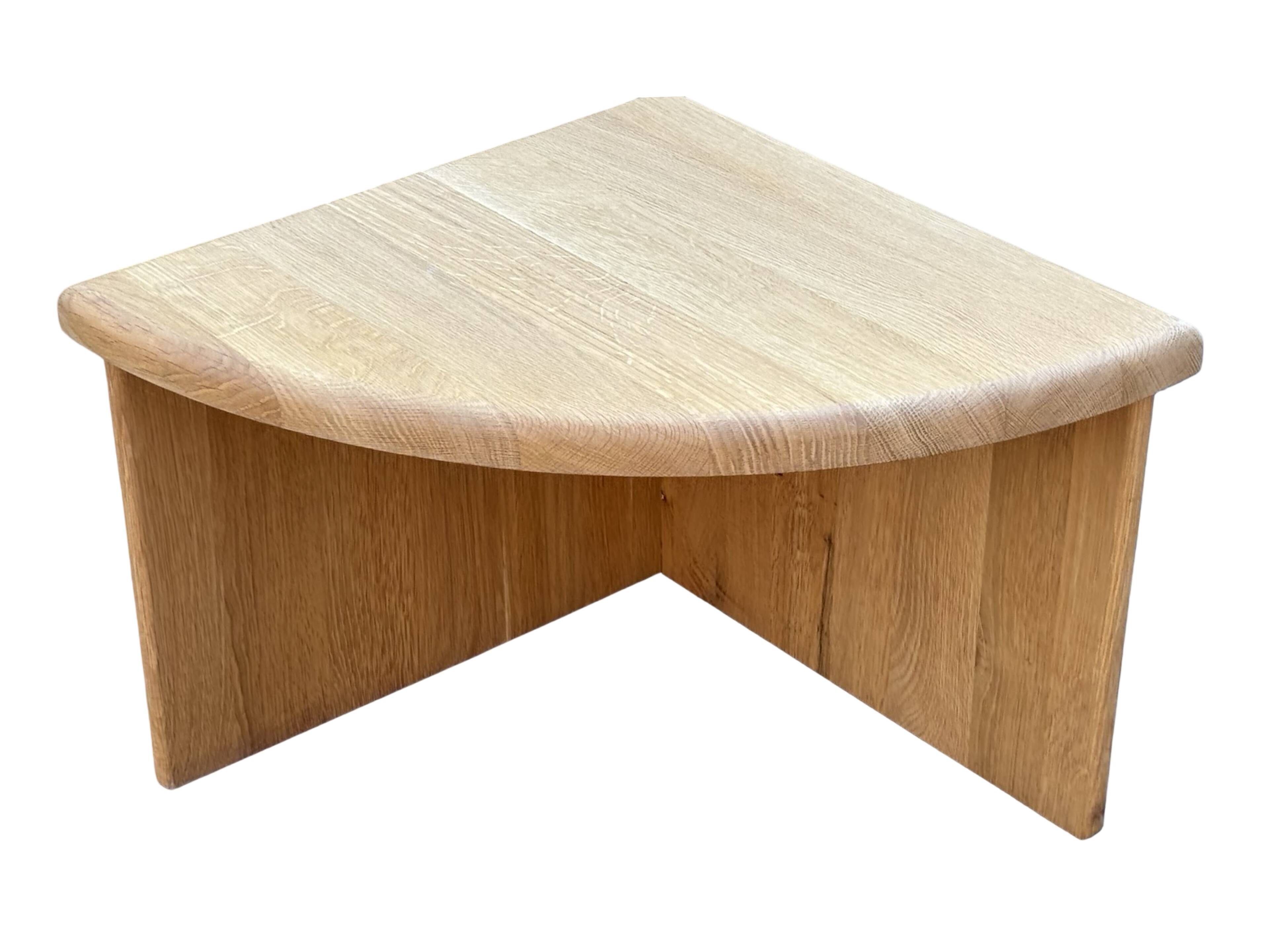 Vintage coffee table with side tables 80s design