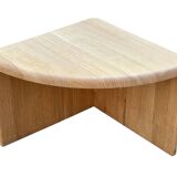 Vintage coffee table with side tables 80s design