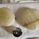 Onyx ashtray and table lighter set