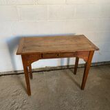 Solid wood desk with a drawer 1900