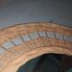 Rattan mirror