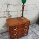 Art Deco period chest of drawers in walnut 1930