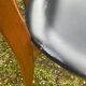 Series of 4 vintage chairs from the 50s and 60s