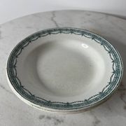 Lot de 2 assiettes creuse Terre de Fer St Armand Magali