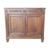 Low art deco walnut sideboard