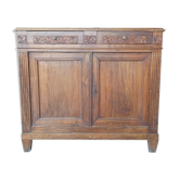 Low art deco walnut sideboard