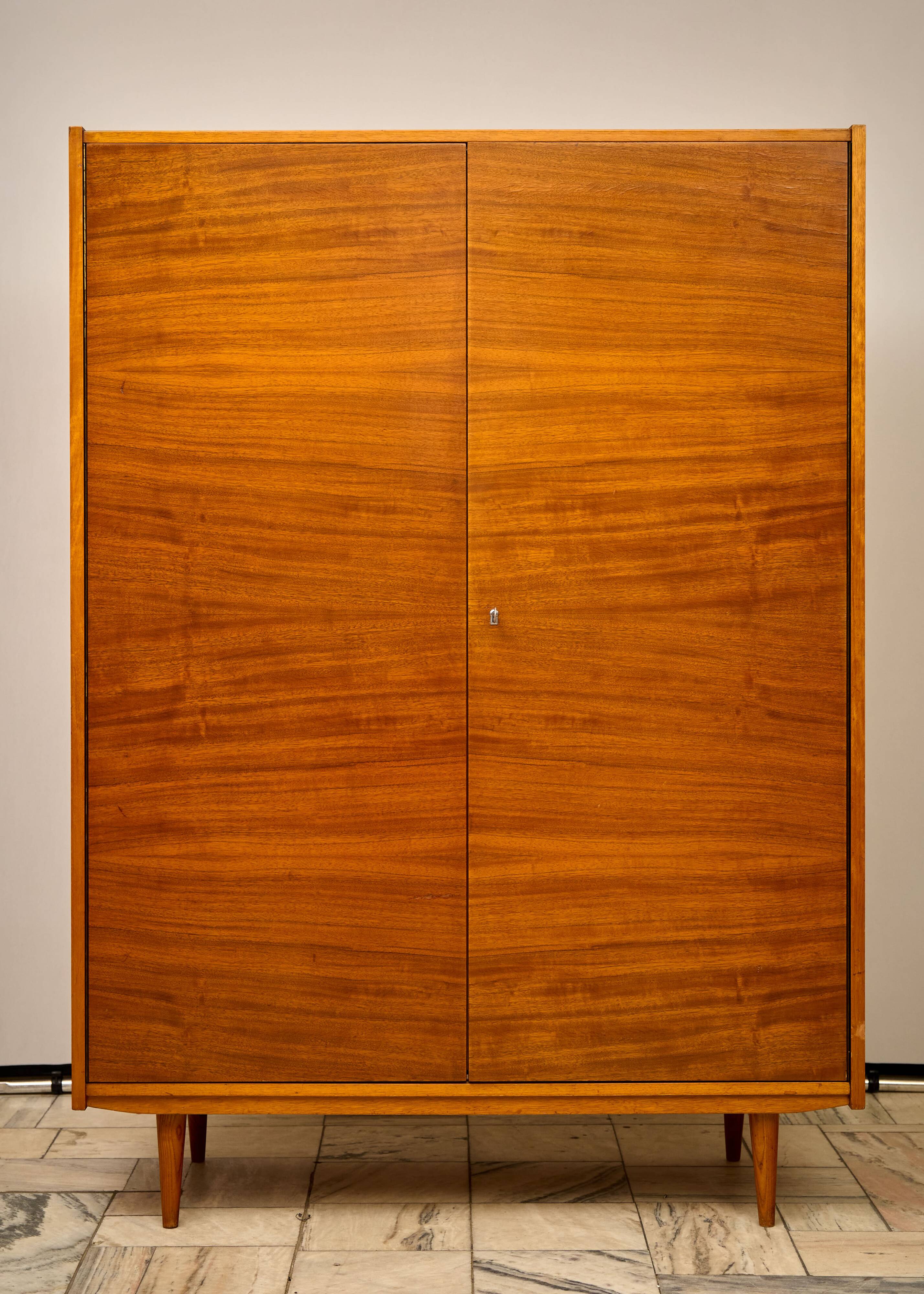 Vintage Wardrobe by Drevotvar, 1960s, Czechoslovakia