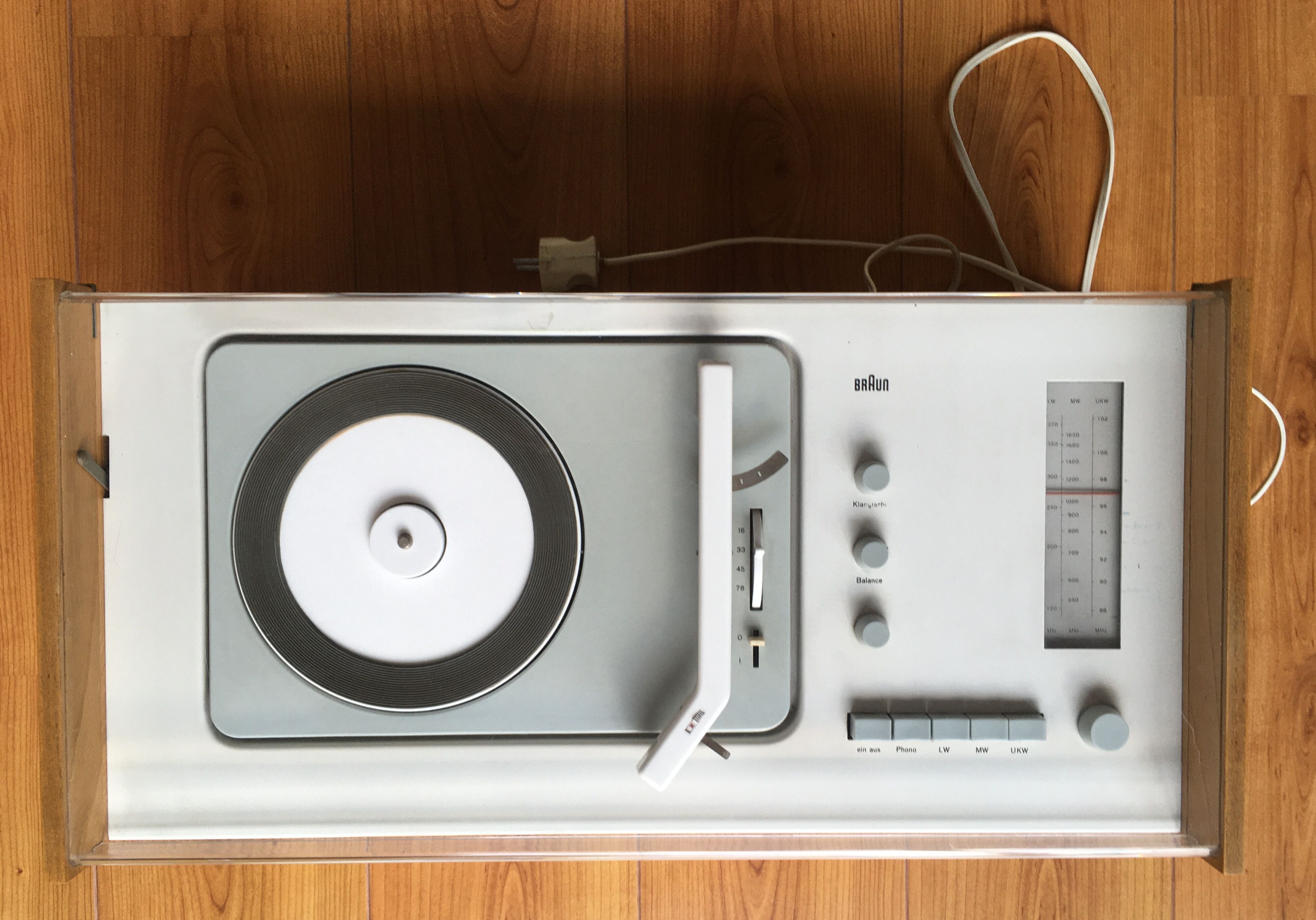 Braun SK6 radio and record player 1961