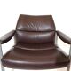 Röder Söhne leather lounge chair by Miller Borgsen