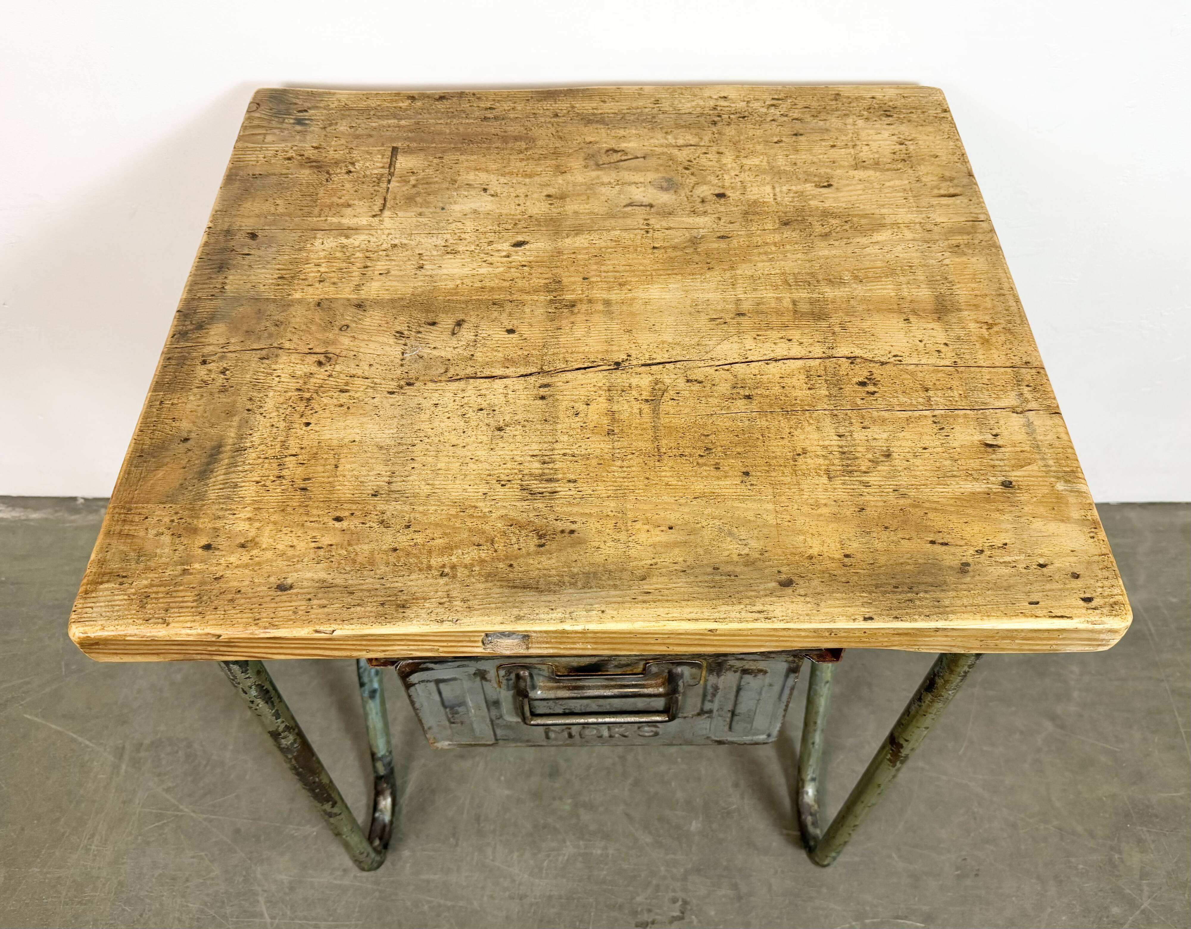 Vintage Industrial Worktable, 1960s
