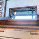 Chest of drawers dressing table in mahogany 1960