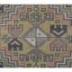 Vintage Turkish Oushak Handmade Pink Wool Rug 125x210