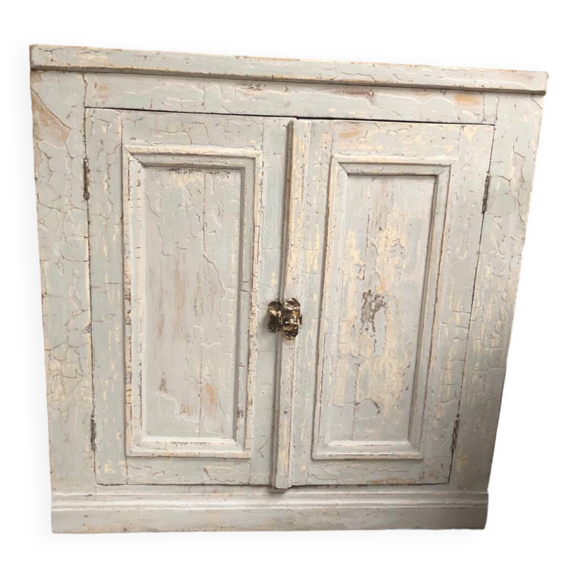 Old weathered corner workshop furniture