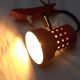 adjustable granite red metal wall spot 60s/70s