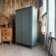 Vintage grey-green wardrobe (renovated)