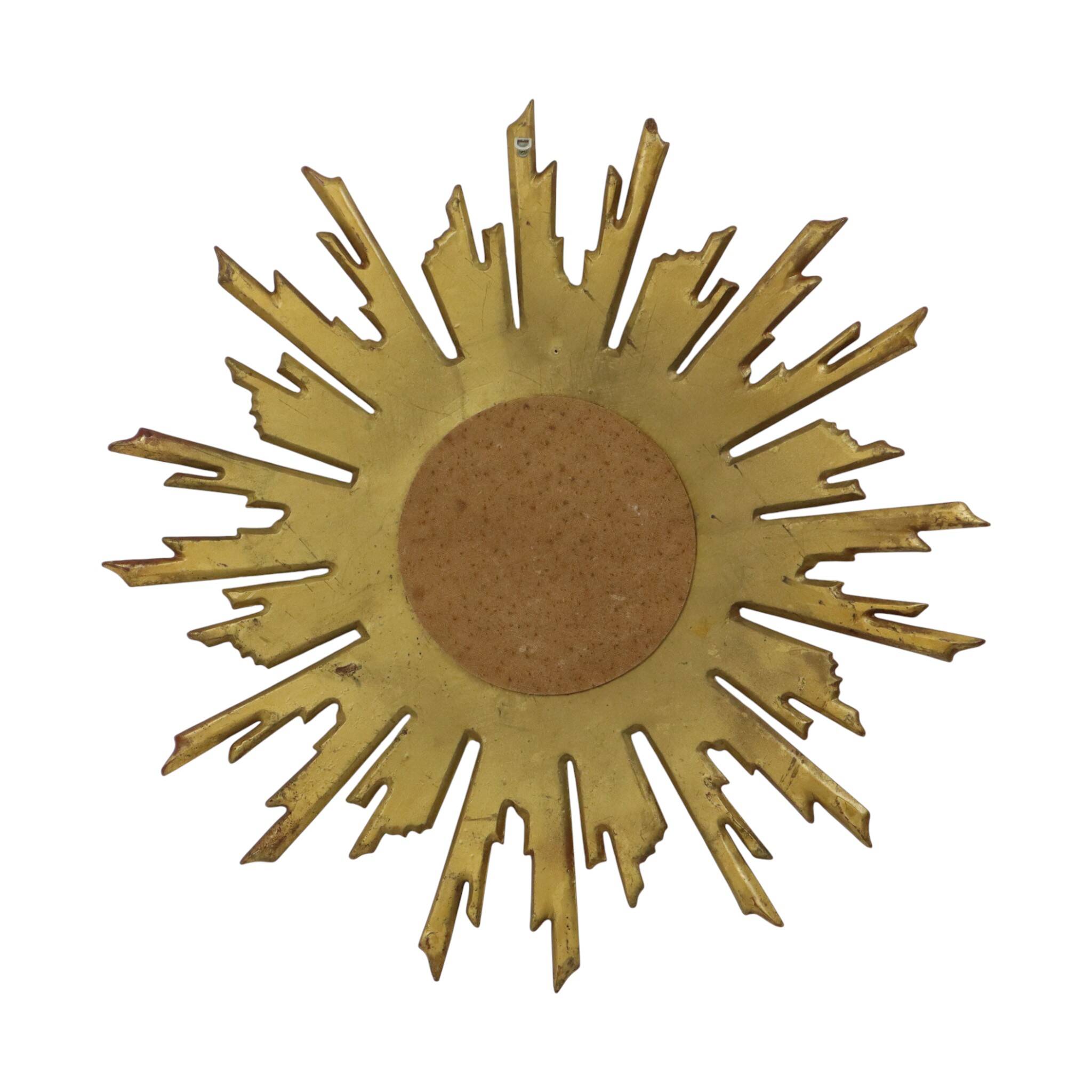 XL Sunburst convex sun mirror Deknudt rare 75 cm