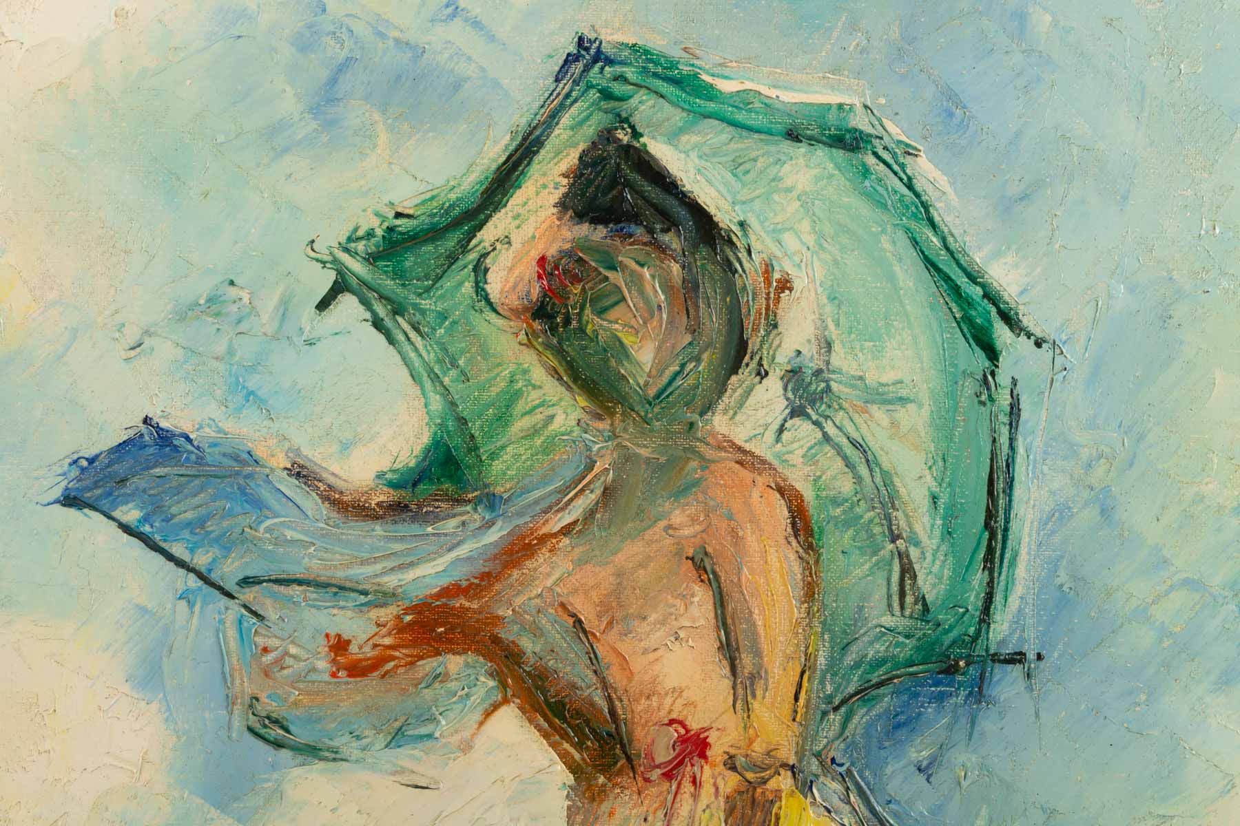 Post-Impressionist painting by Ch. Arnaud.