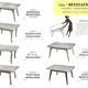 Transformable coffee table  1950