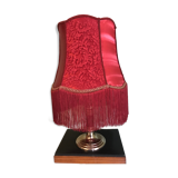 Lampe style victorien rouge