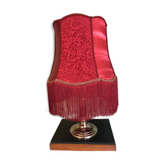 Lampe style victorien rouge