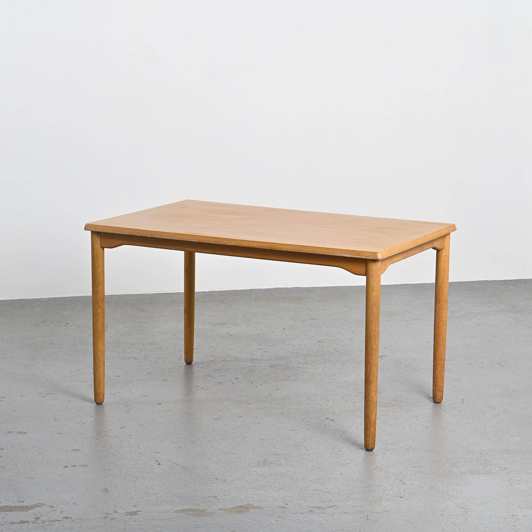 Dining table by Isamu Kenmochi, Tendo Japan 1984