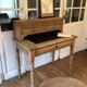 Early 20th century oak desk, happiness of the day