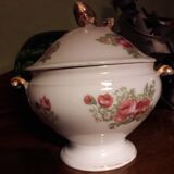 Antique porcelain sweet box from Limoges - William Guérin