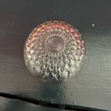 Crystal bowl with gold rim