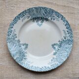 Set de 3 assiettes plates terre de fer modèle "Colombier"