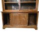 Armoire, vaisselier vitré vintage en bois