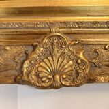 Oil Painting Panel HSP EDWARD WEBB Hunting Dog Forest