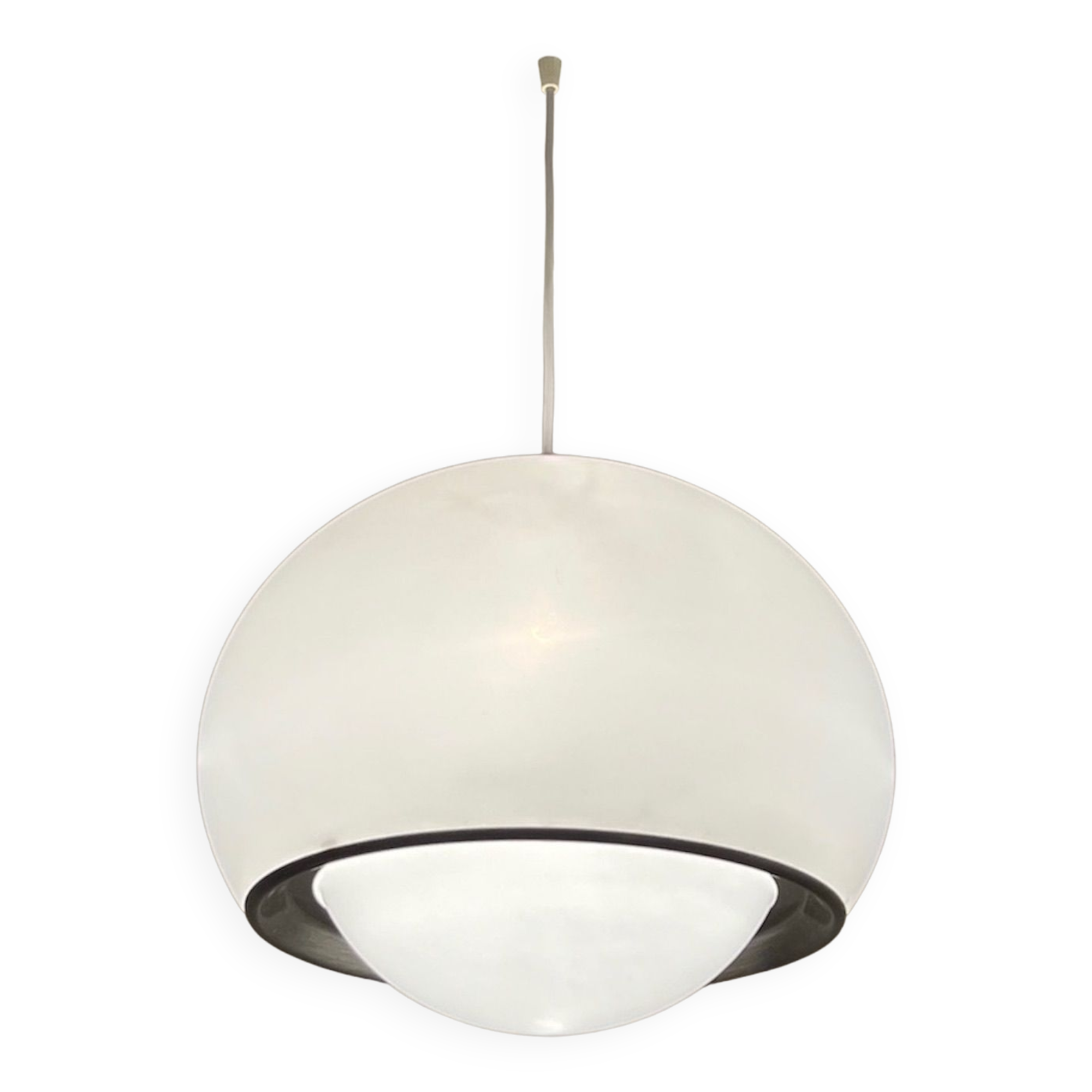 Space age pendant lamp Bud by harvey guzzini, 70s