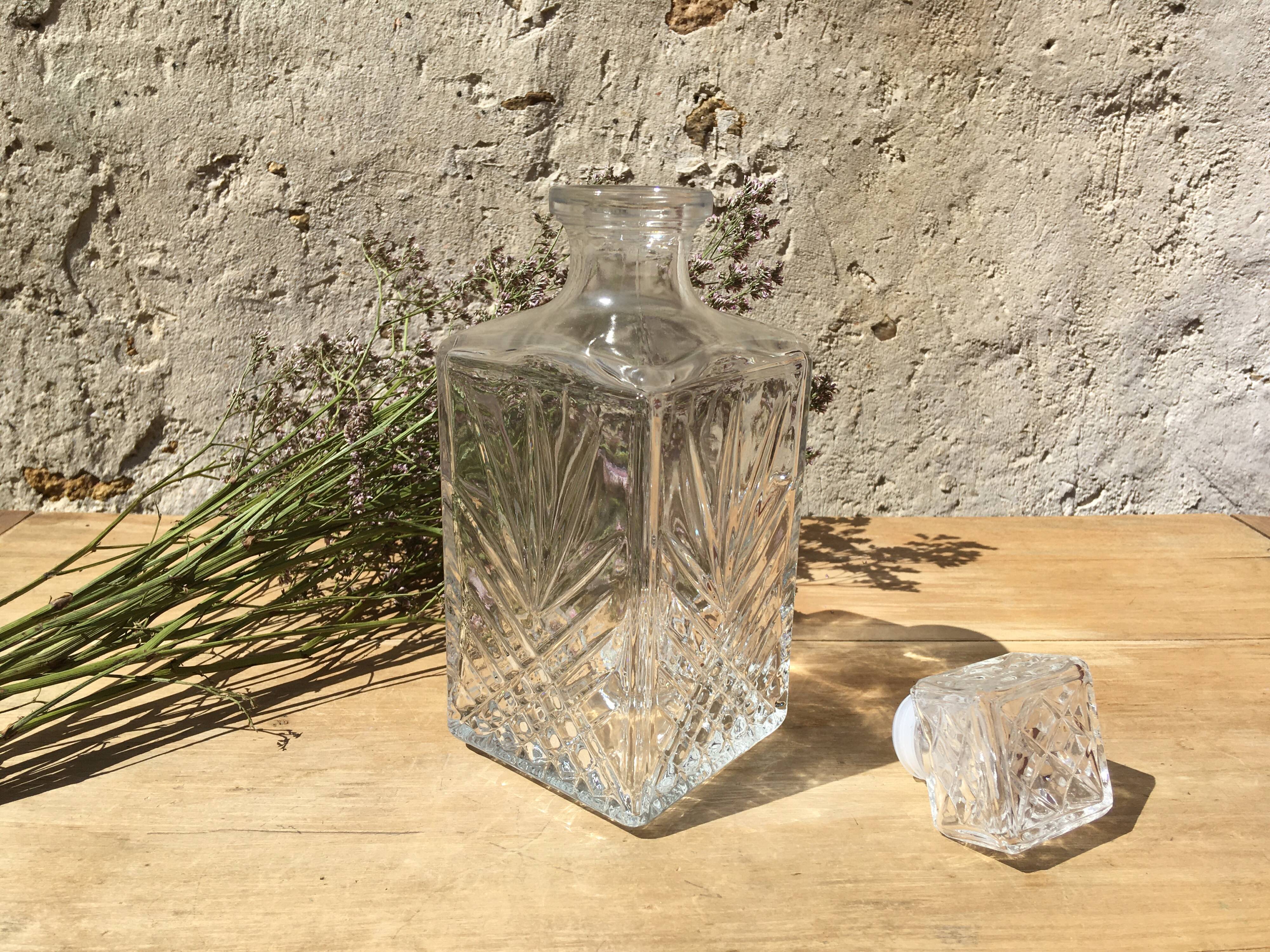 Vintage whiskey decanter