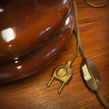 Vintage ceramic lamp foot