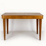 Restored Oak Extendable Dining Table by Jindřich Halabala, 1950s