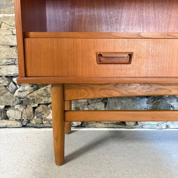 Enfilade haute scandinave en teck, 1960