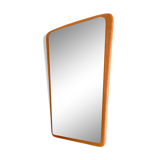 Teak trapeze mirror circa 1960