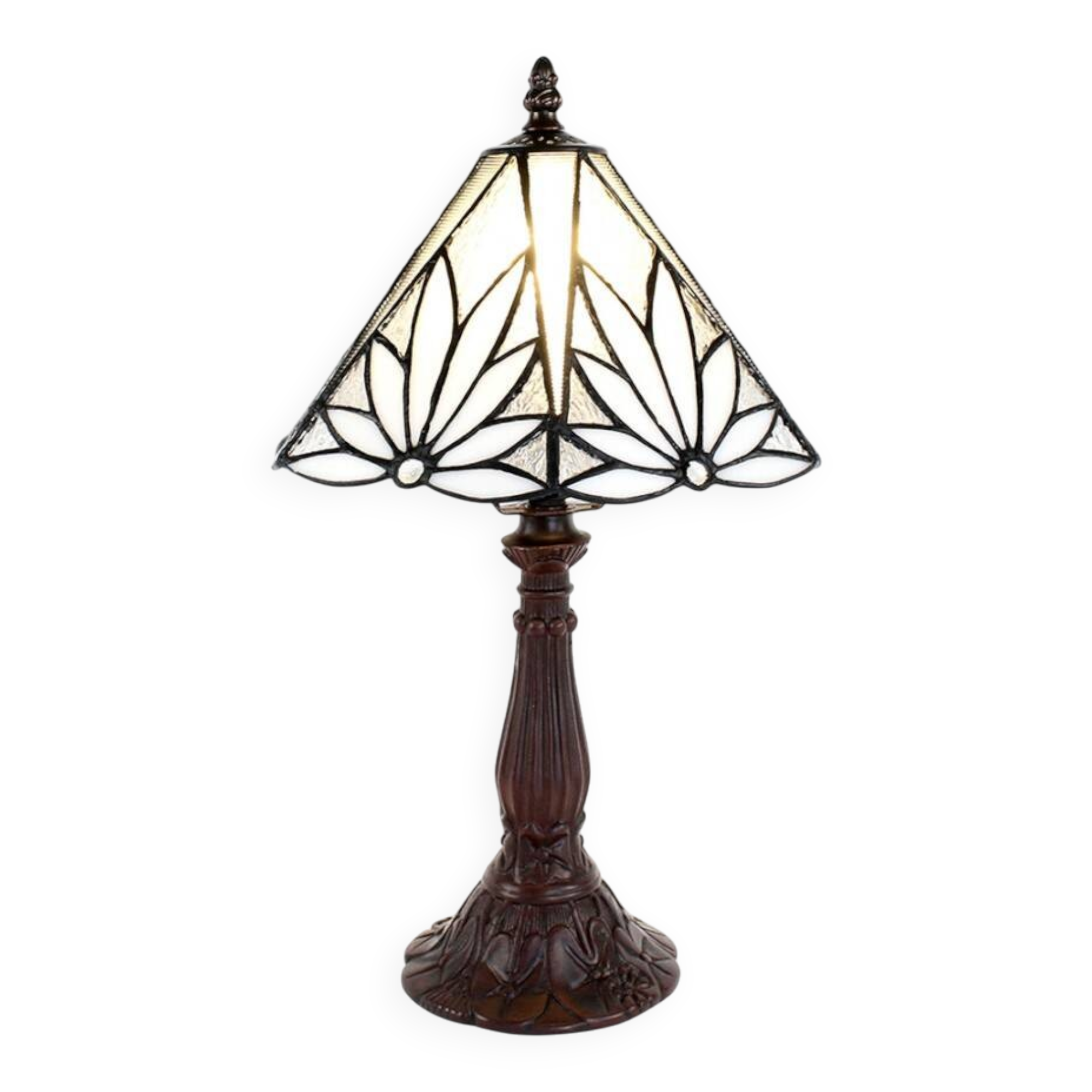 Lampe de table ronde Tiffany