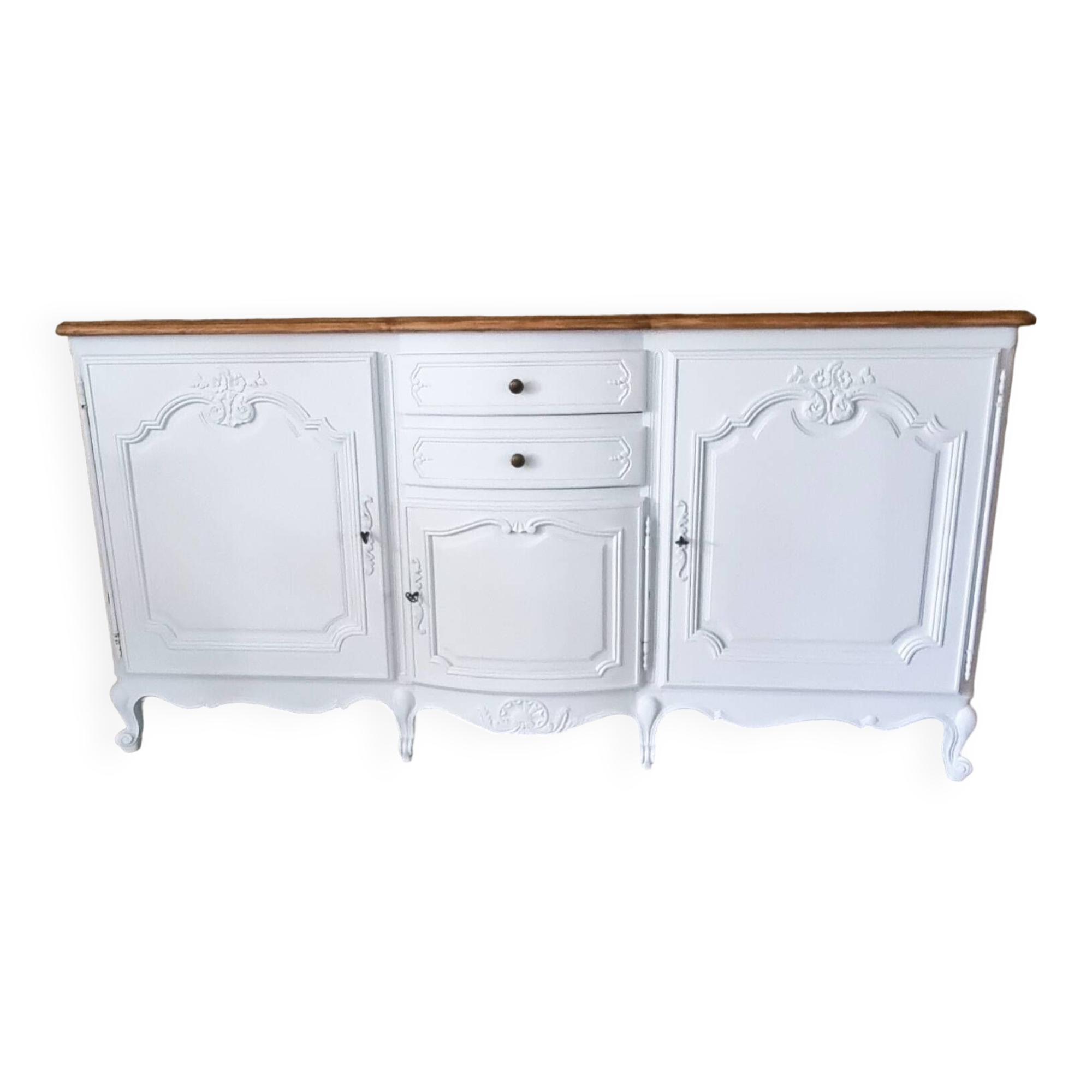 Louis XV style oak sideboard