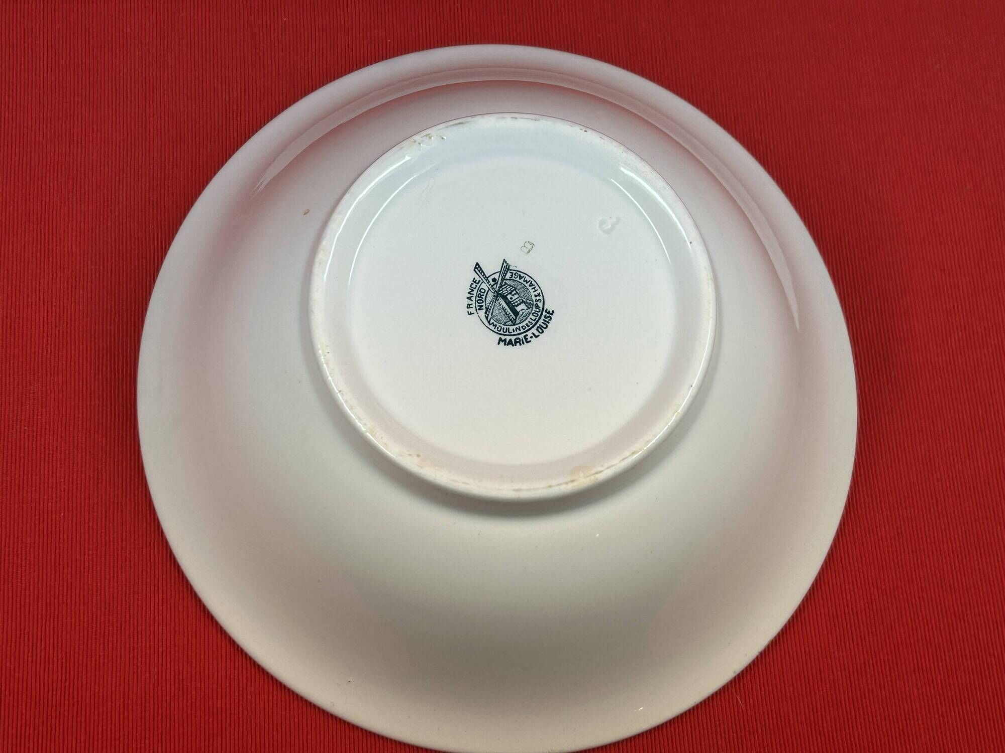 Large Salad Bowl St Amand Hamage Marie Louise Ironstone Ø 30cm