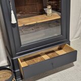 Louis Philippe glass display cabinet