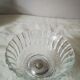 Bonbonniere en verre et metal