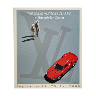 Original poster Razzia - The Louis Vuitton Classic 2000 , On linen