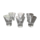 6 contemporary table glasses