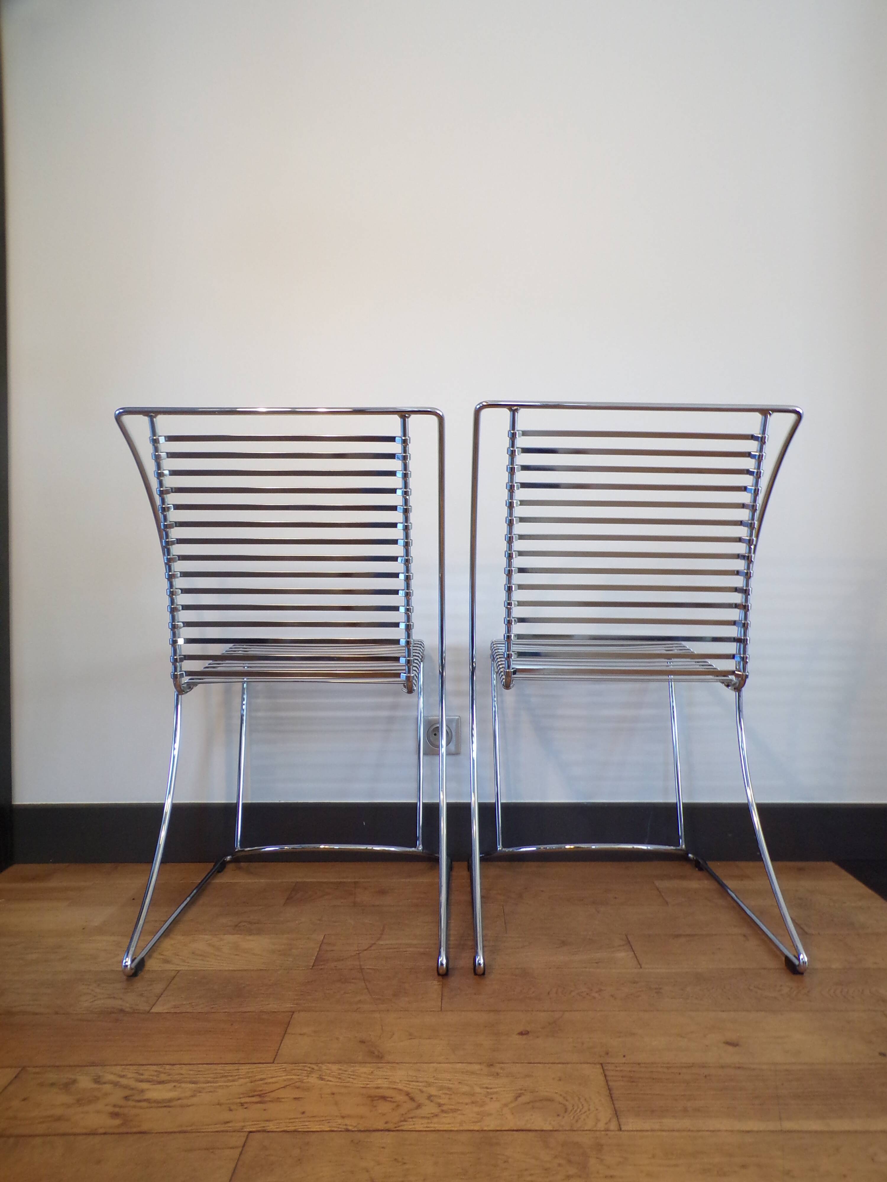 Pair of Till Behrens chairs
