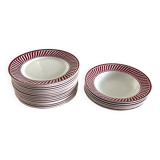 Digoin Sarreguemines plates